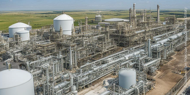 Газоперерабатывающий комплекс в составе комплекса переработки этансодержащего газа, п. Усть-Луга