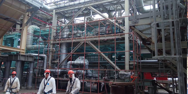 Construction of a complex for the extraction, preparation, liquefaction of gas, shipment of LNG and gas condensate of the South Tambey gas condensate field. Gas-fueled CHP Plant. Yamal LNG 