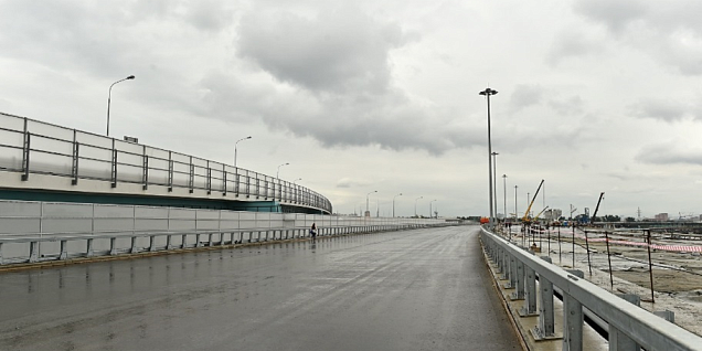The 4th Moscow Ring Road. The liaison of Enthusiastov Highway and Izmailovskoe Highway. The liaison of Perovskaya Street and Budenny Prospectus